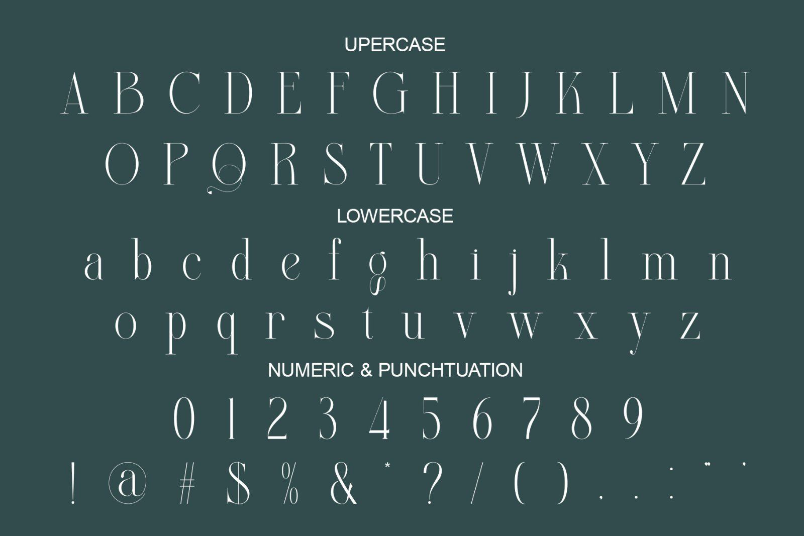 Beligat Elegant Ligature Serif