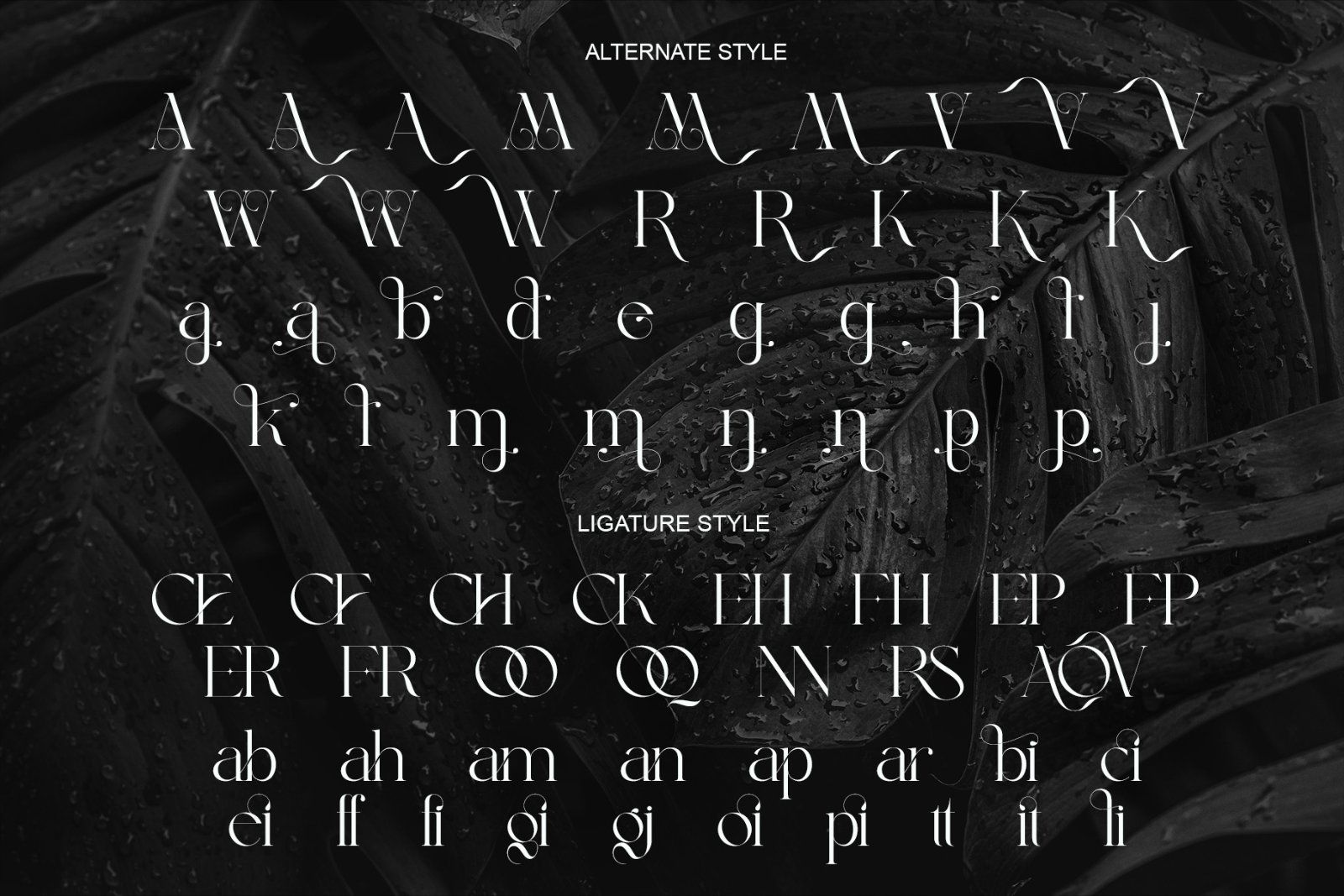 Garline Elegant Ligature Serif