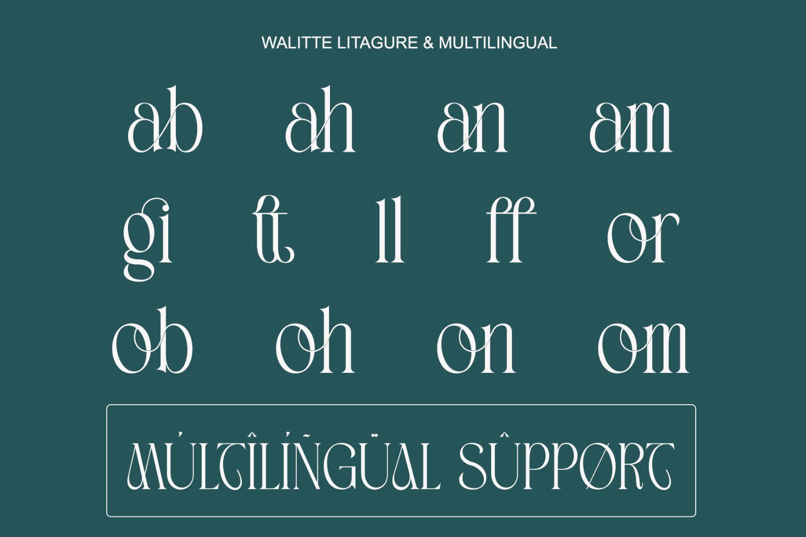 Walitte Modern Elegant Serif