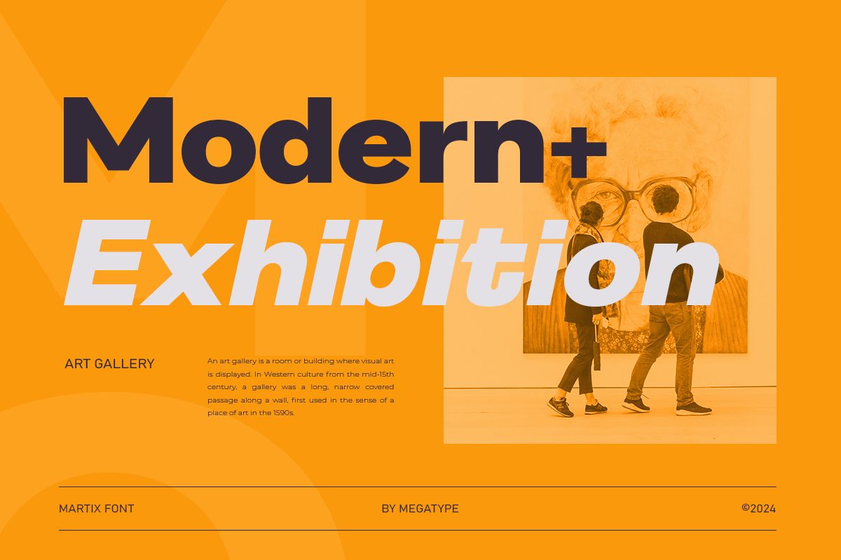 Martix Sans Serif Font