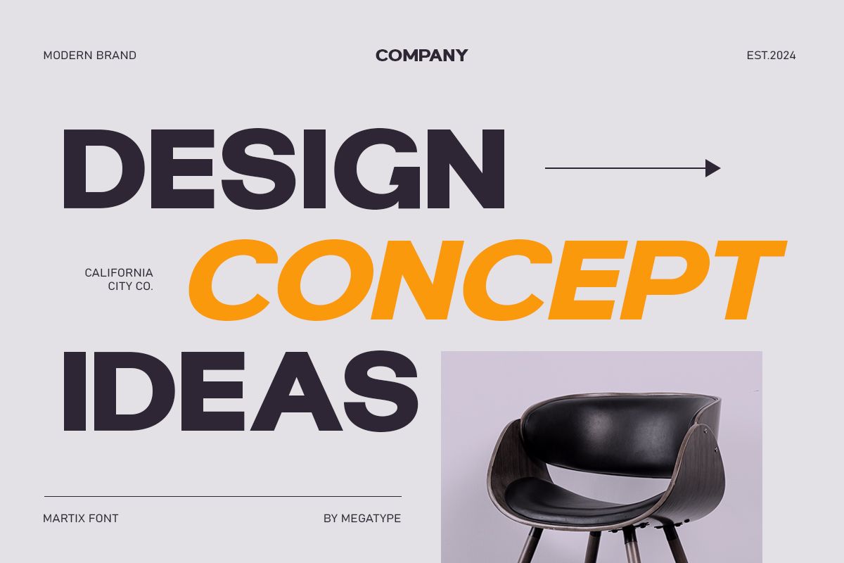 Martix Sans Serif Font