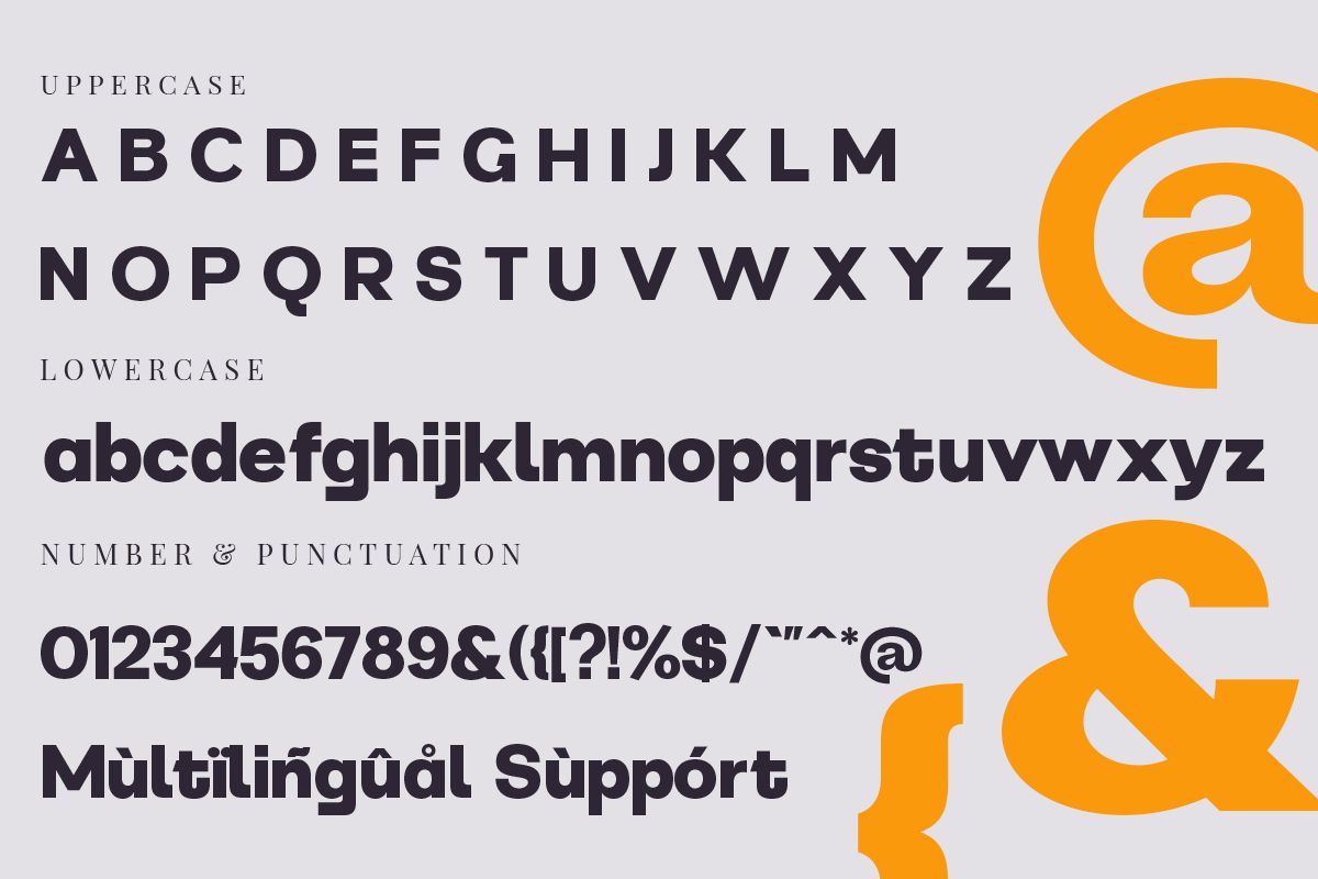Martix Sans Serif Font