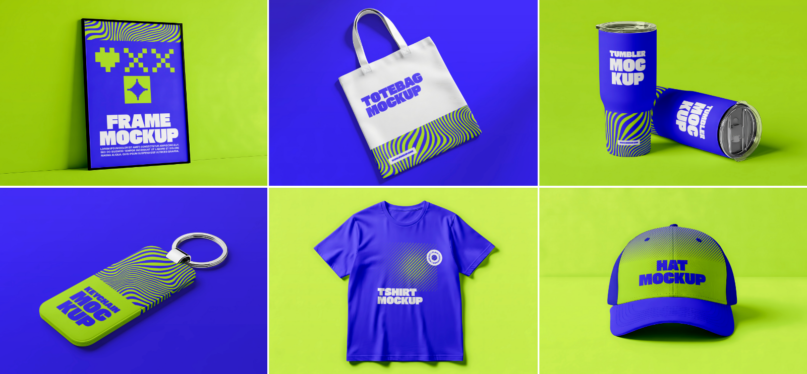 Branding Tools Mockup Bundle – 15 PSD Templates for Merchandise, Apparel & Device Design