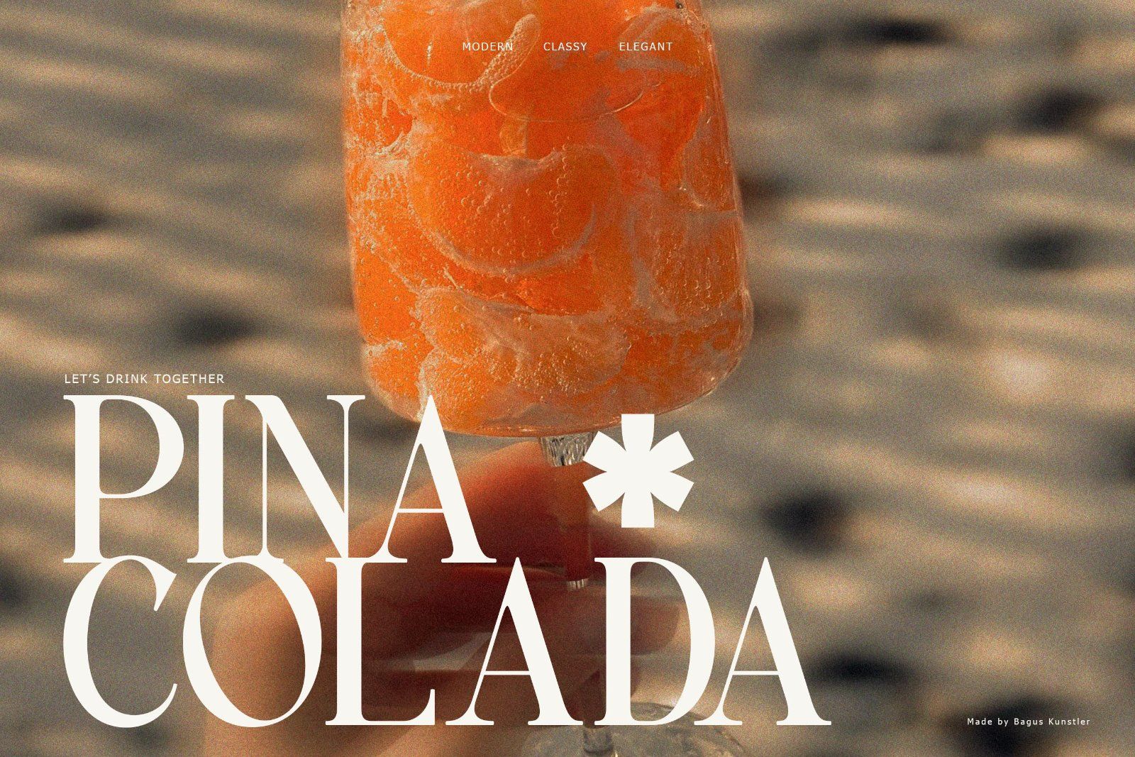 Pongor - Retro Elegant Serif Font