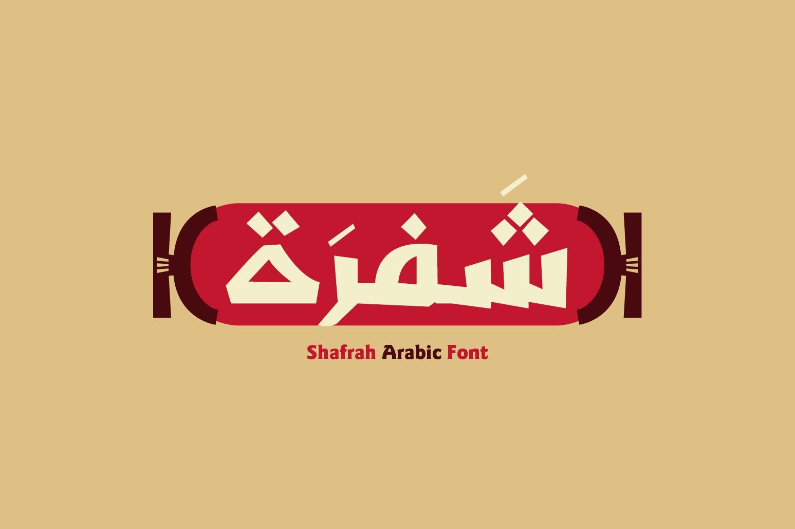 Shafrah - Arabic Font