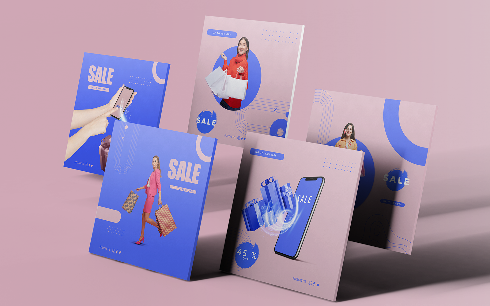 Shopping - Social Media Template-08-22