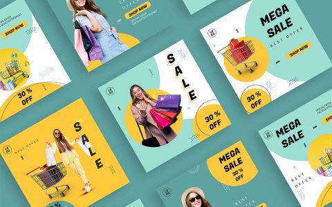 Shopping - Social Media Template-024-22