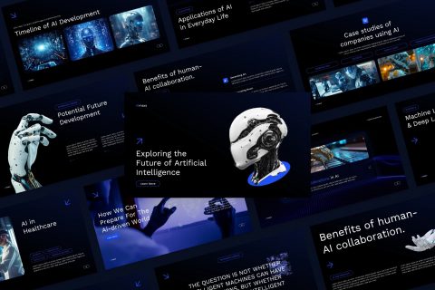 Aimaxx – Futuristic AI & Technology Presentation