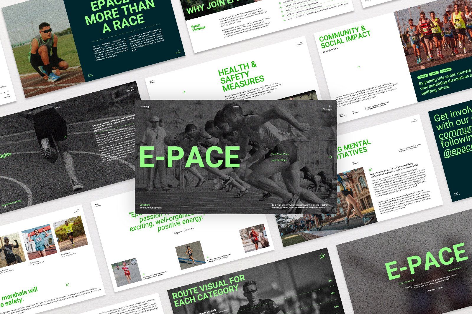 Epace – Running Event Presentation