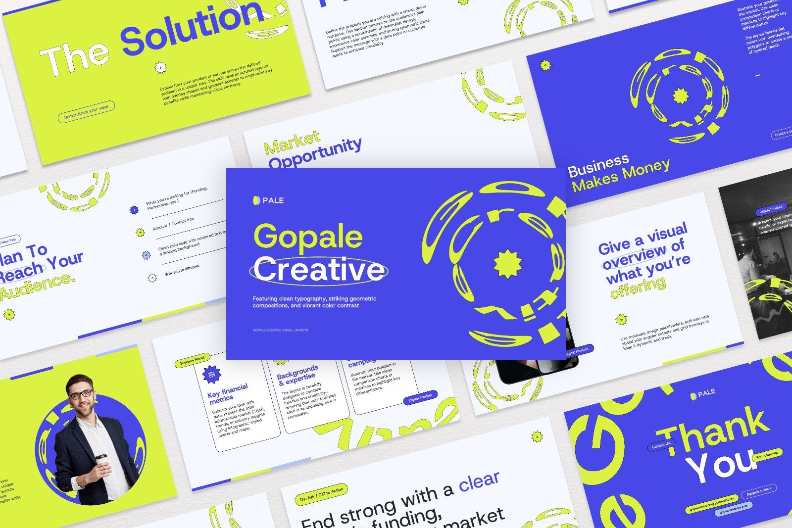 Gopale – Creative Pitch Deck Presentation