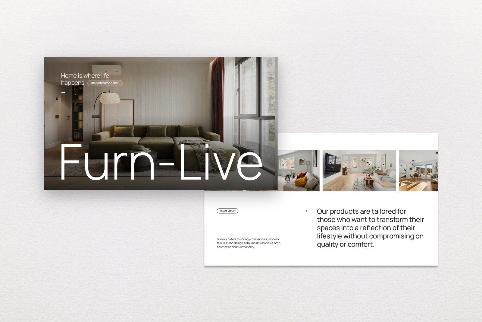 Furnlive – Minimalism Home Decor Presentation