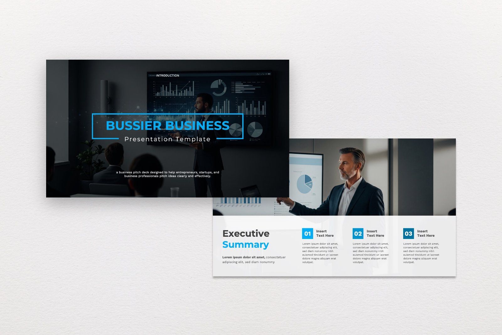 Bussier – Business Pitch Deck Presentation