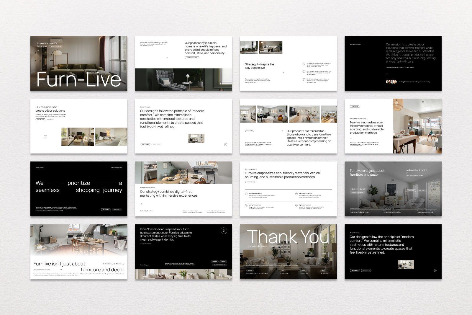 Furnlive – Minimalism Home Decor Presentation