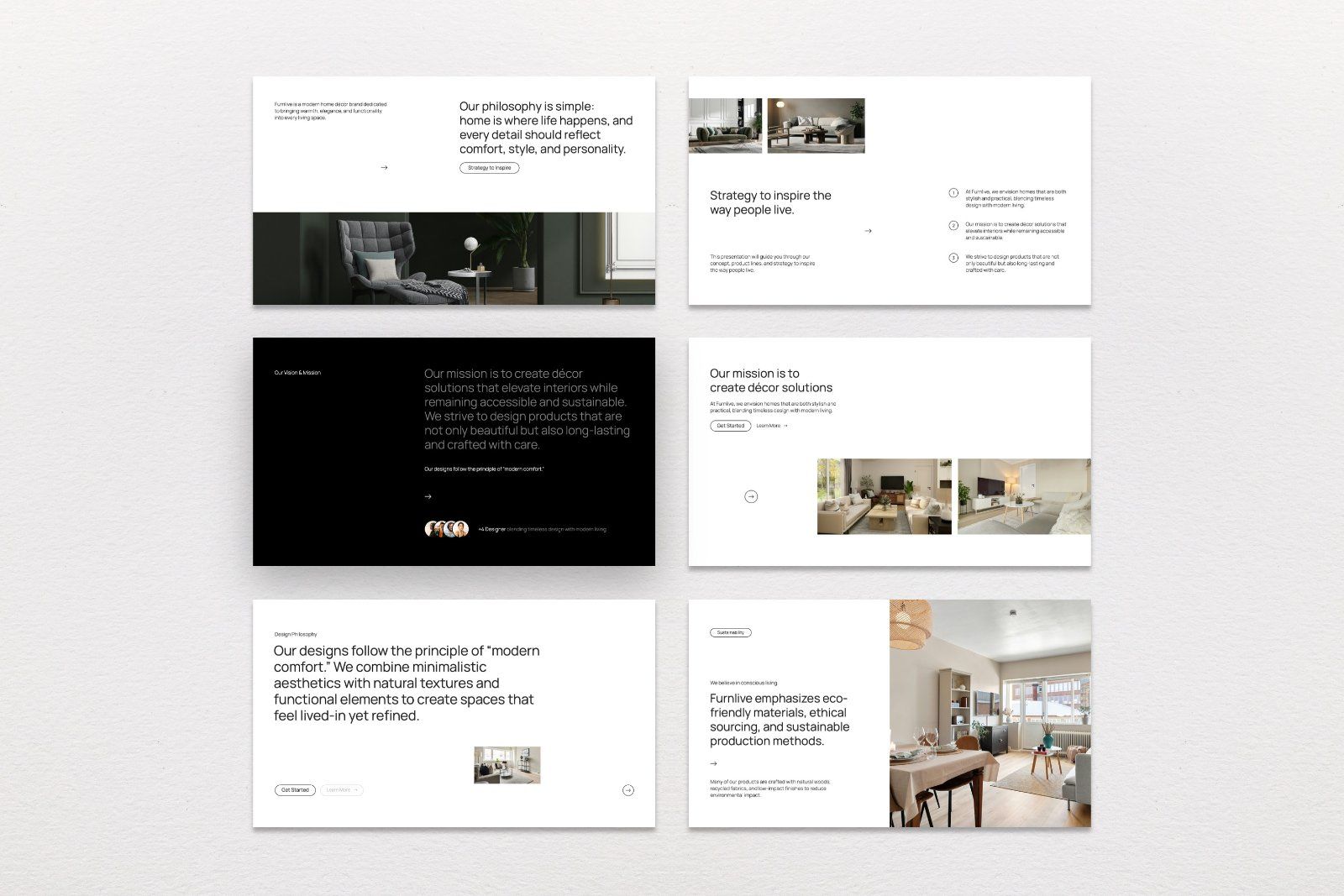 Furnlive – Minimalism Home Decor Presentation