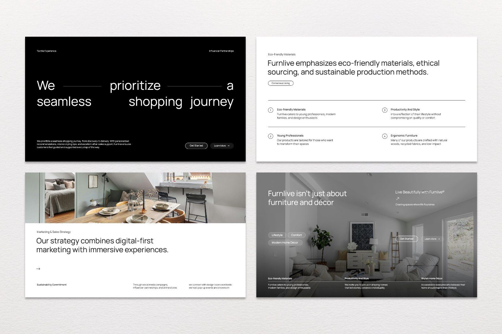 Furnlive – Minimalism Home Decor Presentation