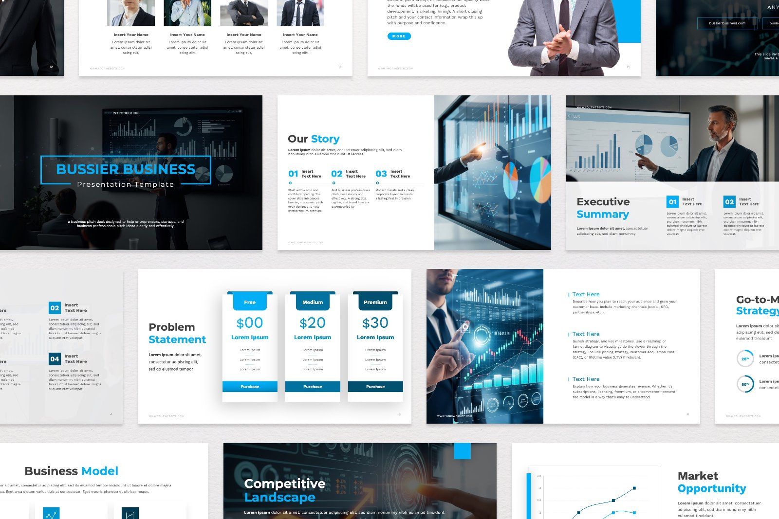 Bussier – Business Pitch Deck Presentation
