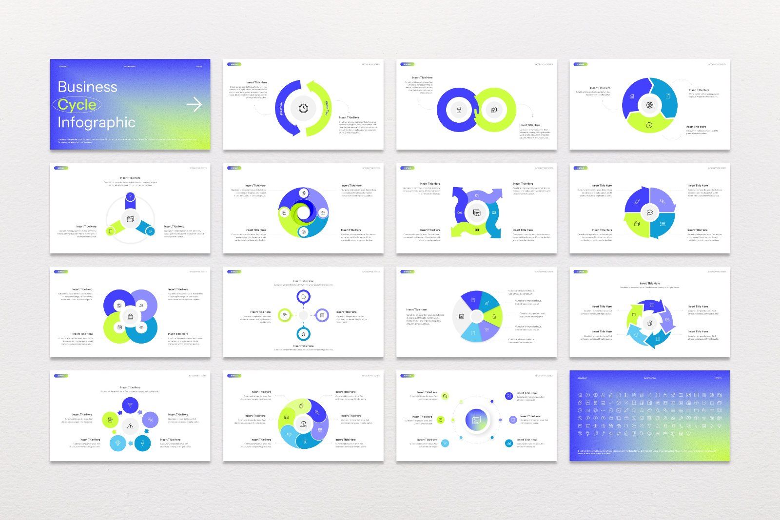 Business Cycle Infographic Presentation