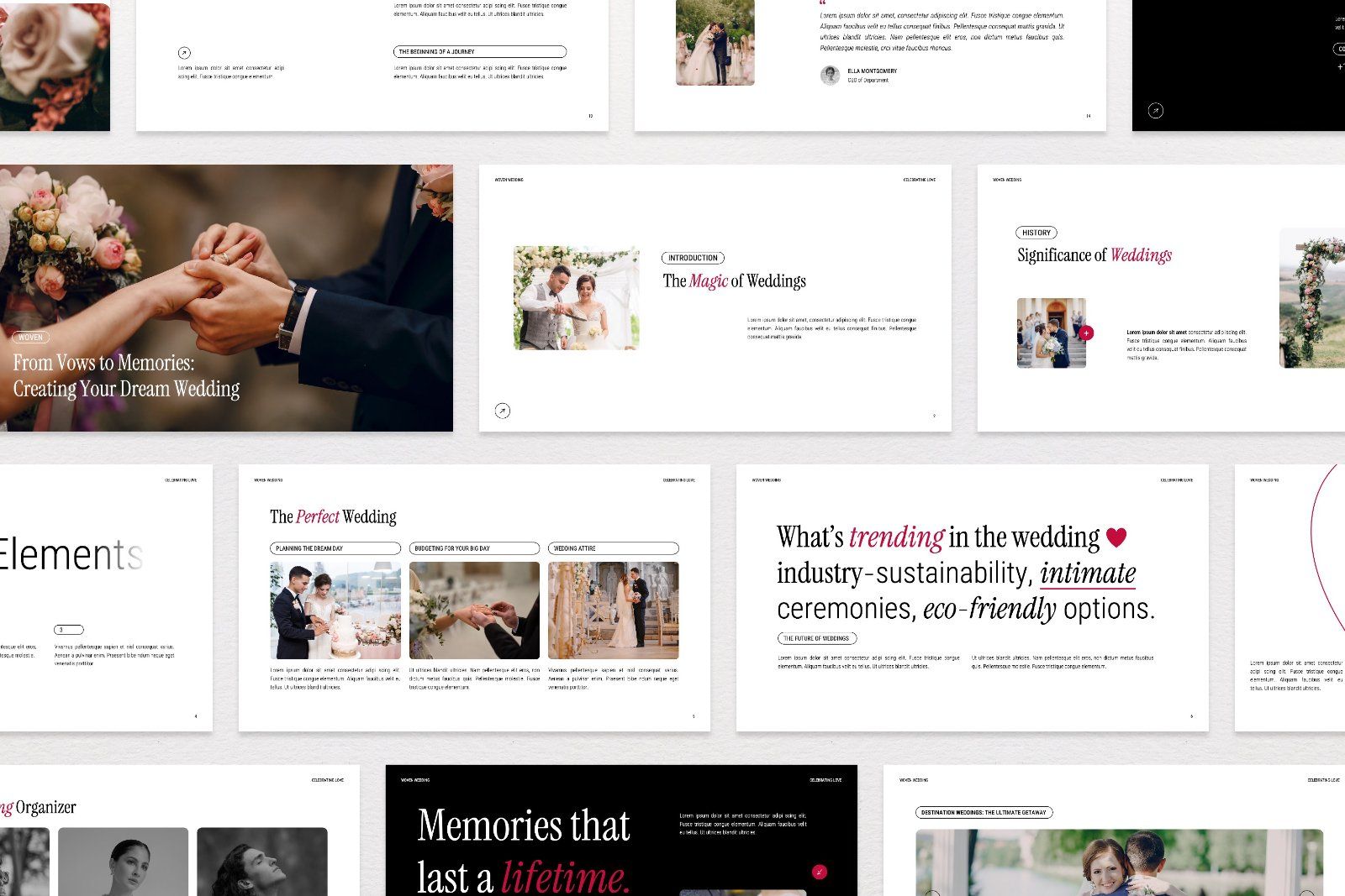 Woven – Elegant Wedding Presentation