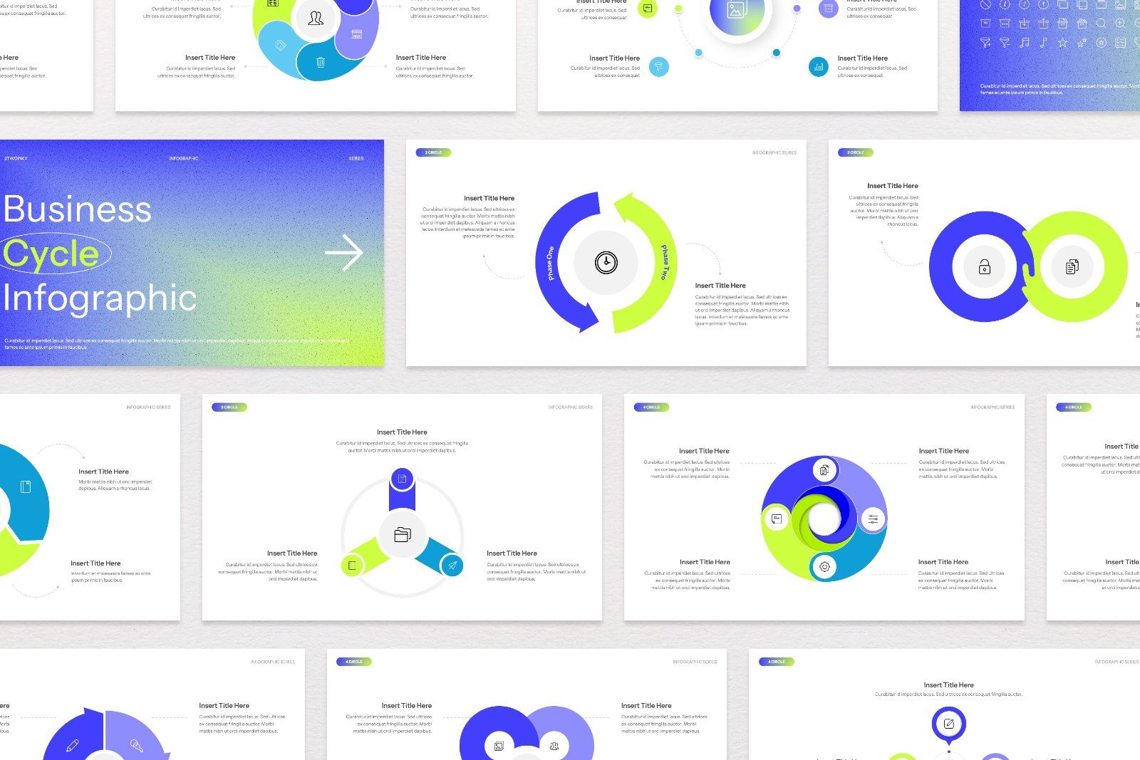 Business Cycle Infographic Presentation