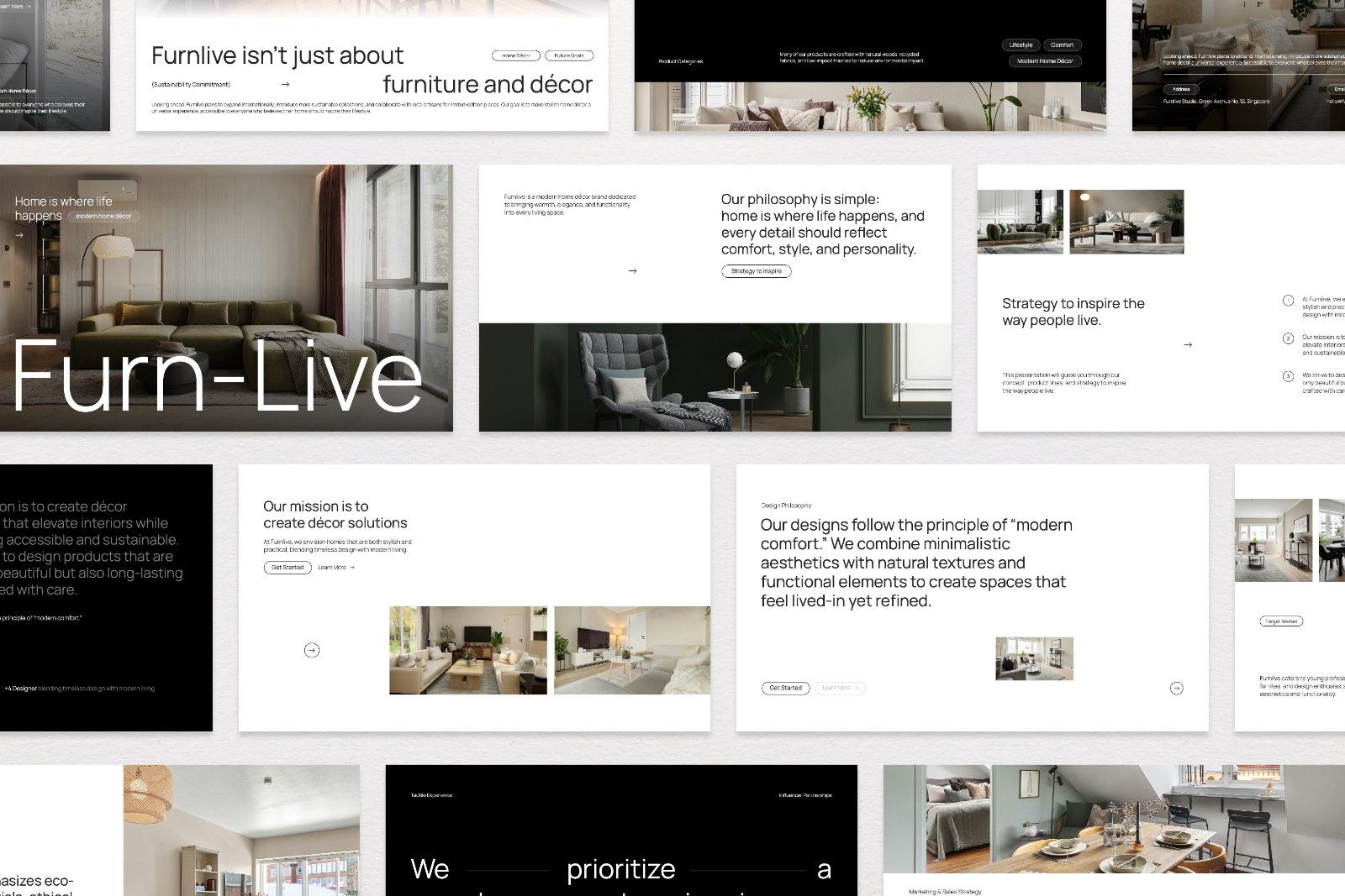 Furnlive – Minimalism Home Decor Presentation
