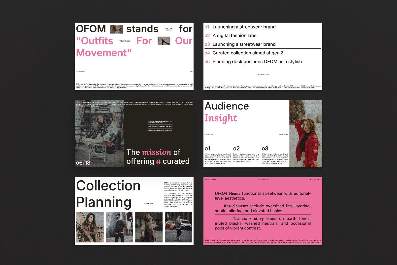 Ofom - Marketing Plan Presentation Template