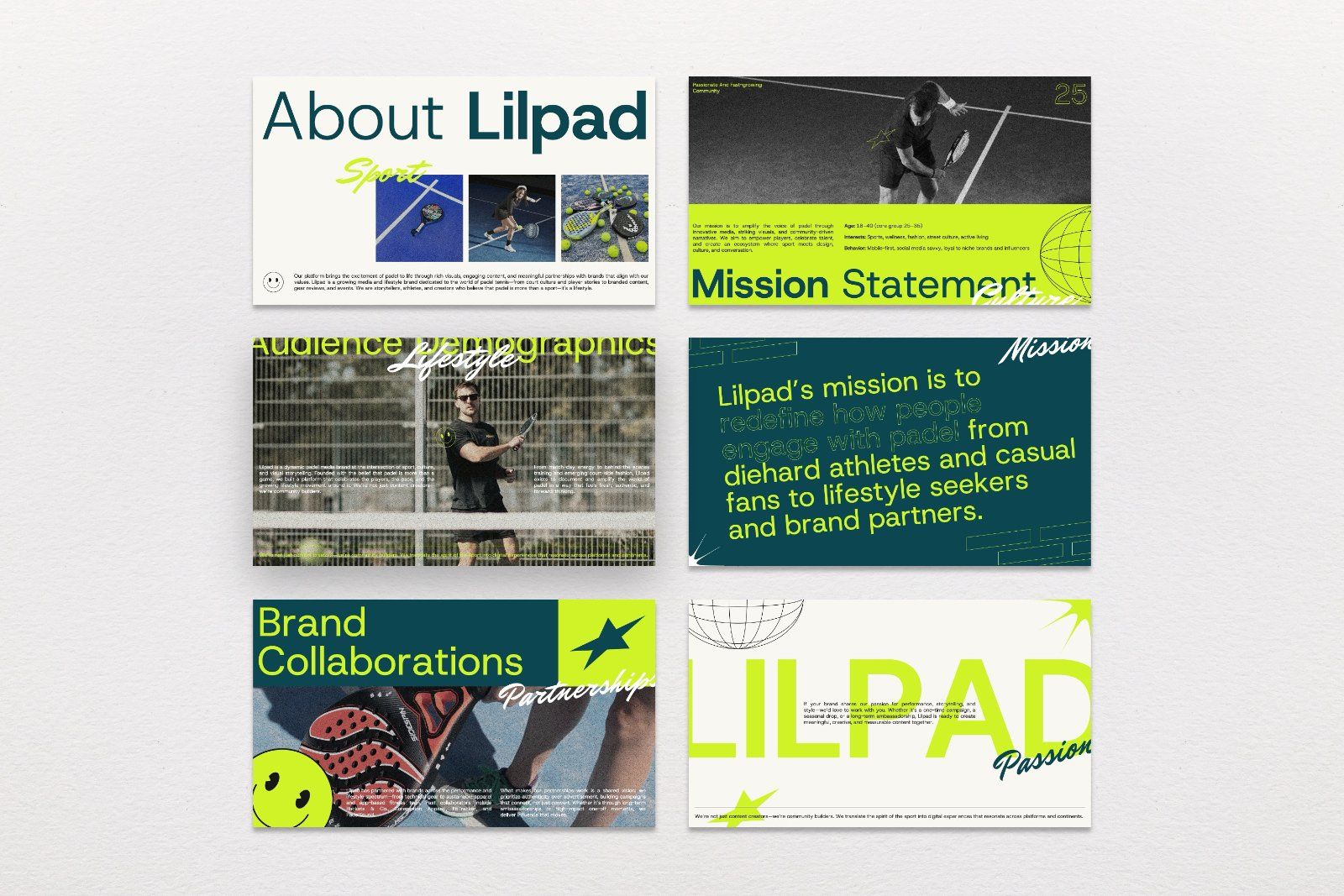 Lilpad – Padel Media Kit Presentation