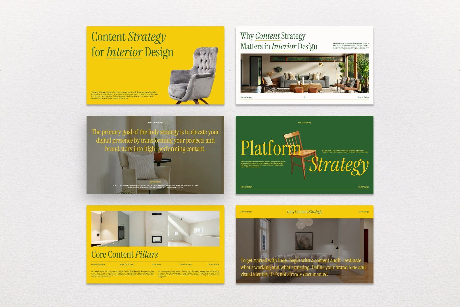 Indy – Content Strategy Presentation Template