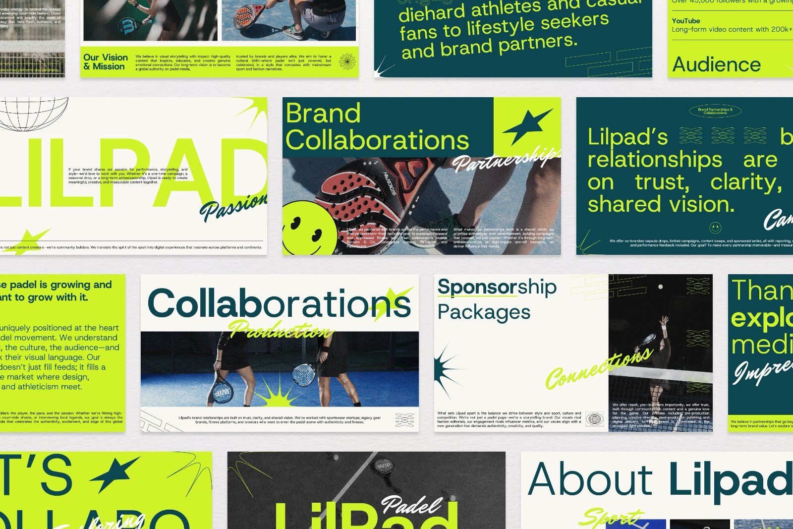 Lilpad – Padel Media Kit Presentation