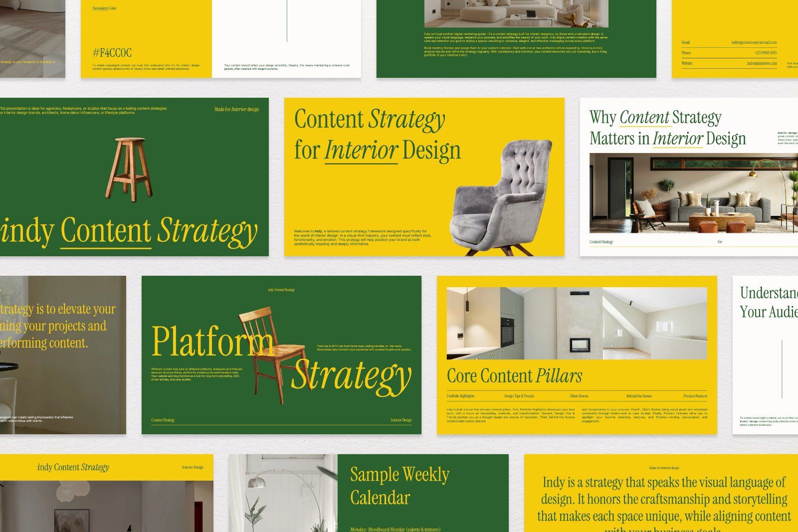 Indy – Content Strategy Presentation Template