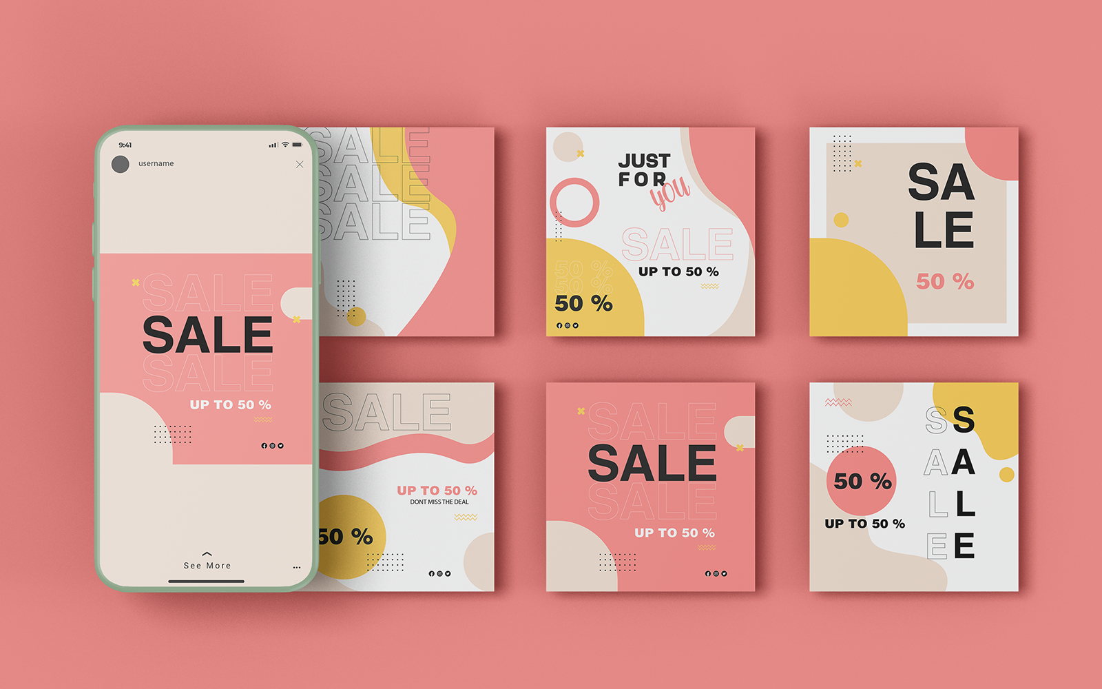 Social Media Templates-Sale-012-22