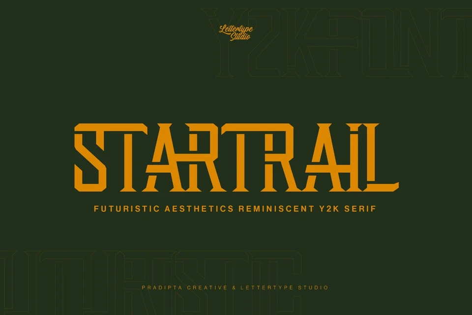 Startrail Futuristic Retro Family