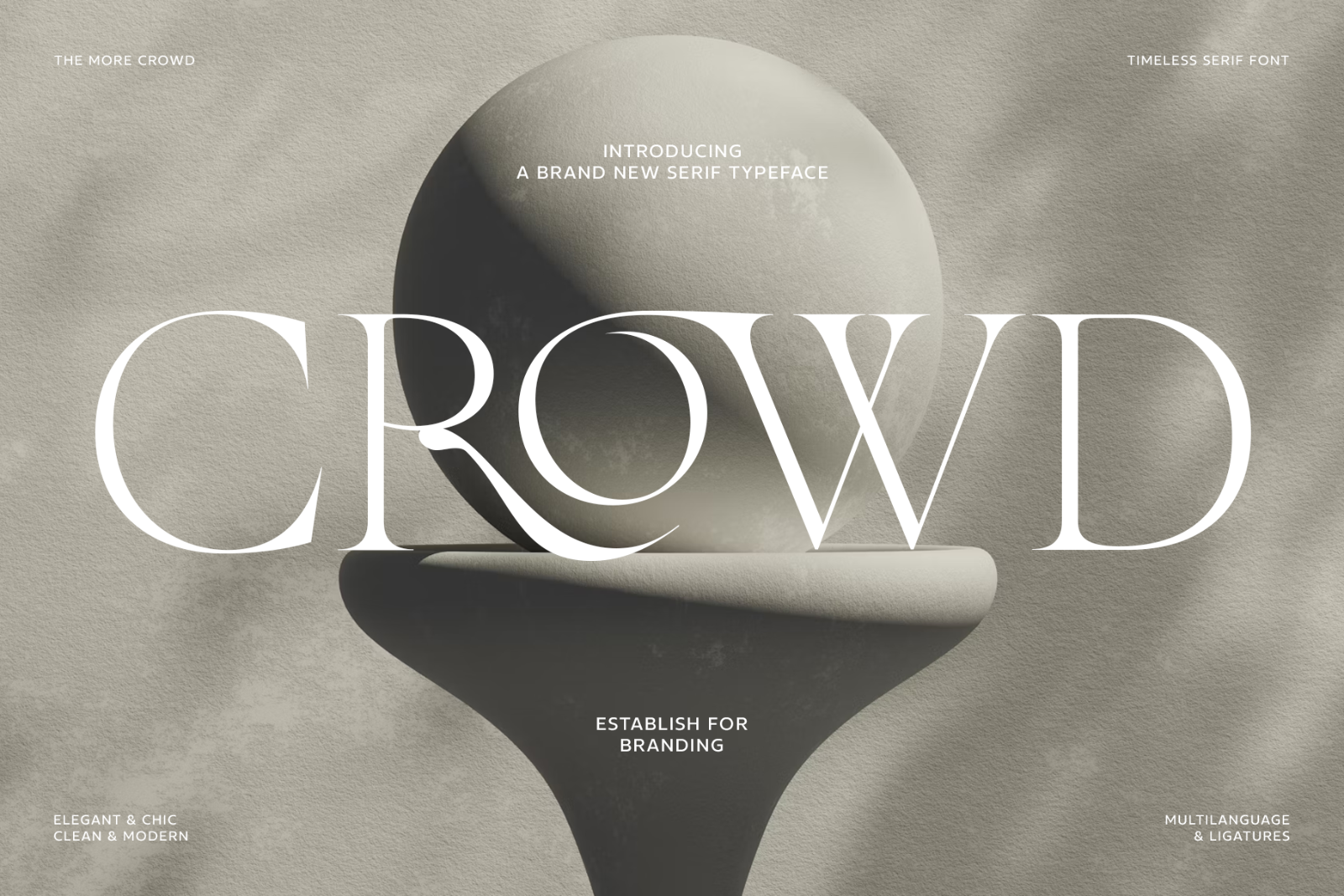 The More Crowd Serif