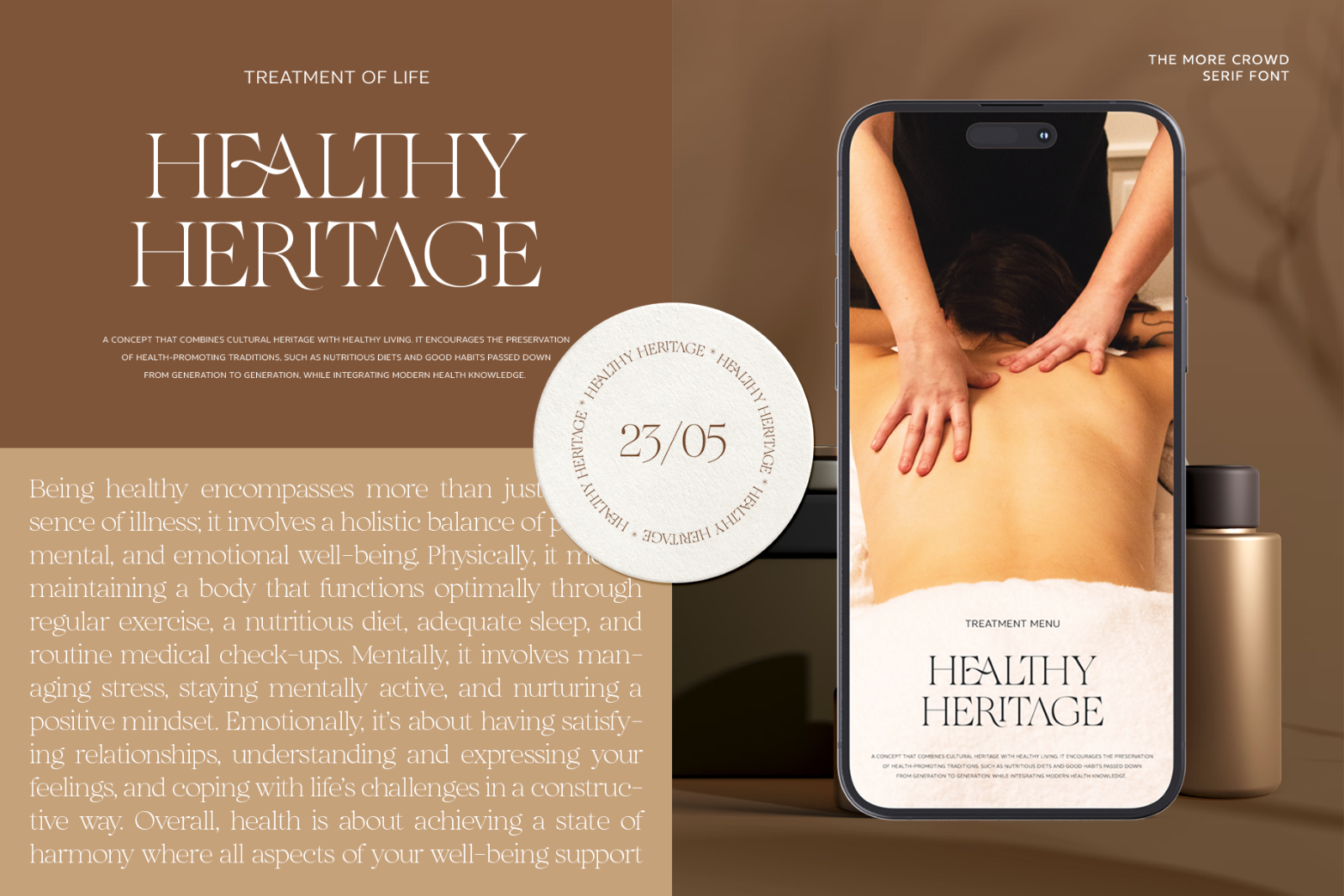 The More Crowd Serif