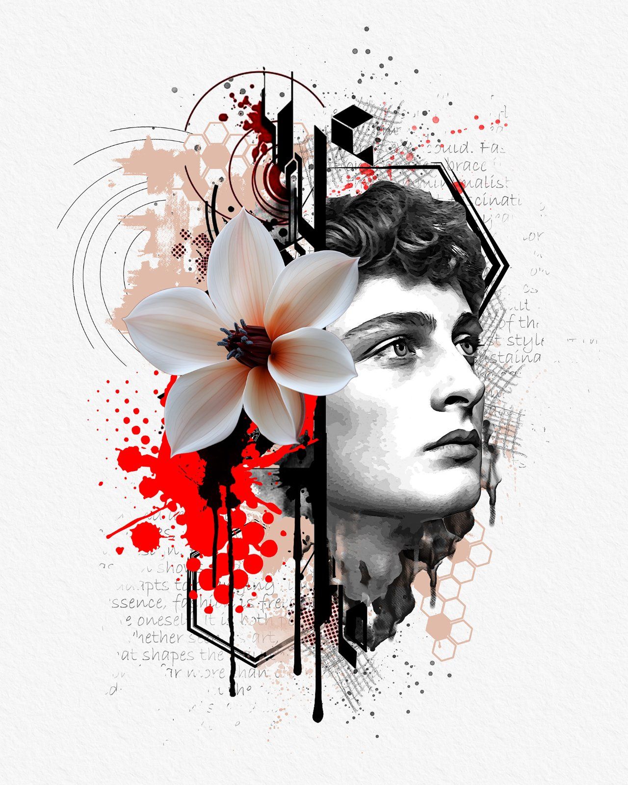 Artistic Watercolor Tattoo Art