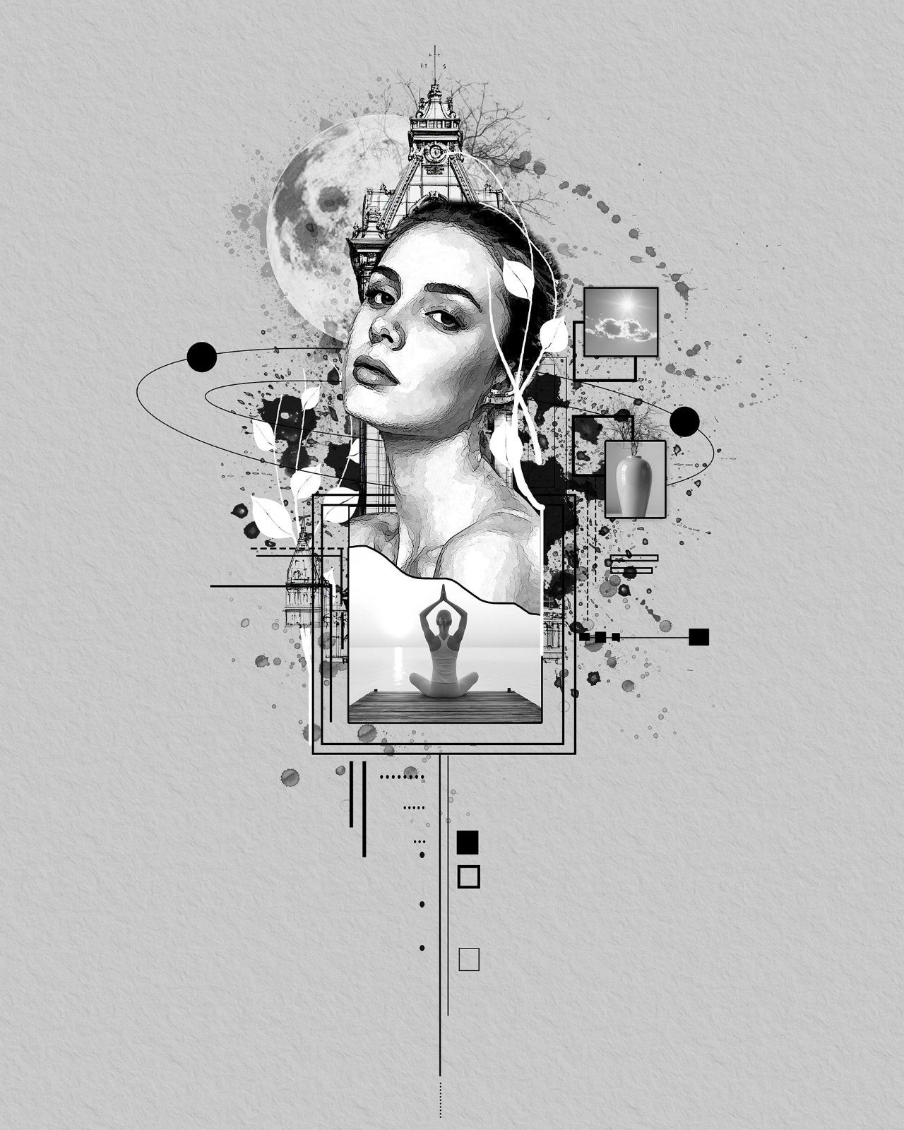 Artistic Watercolor Tattoo Art