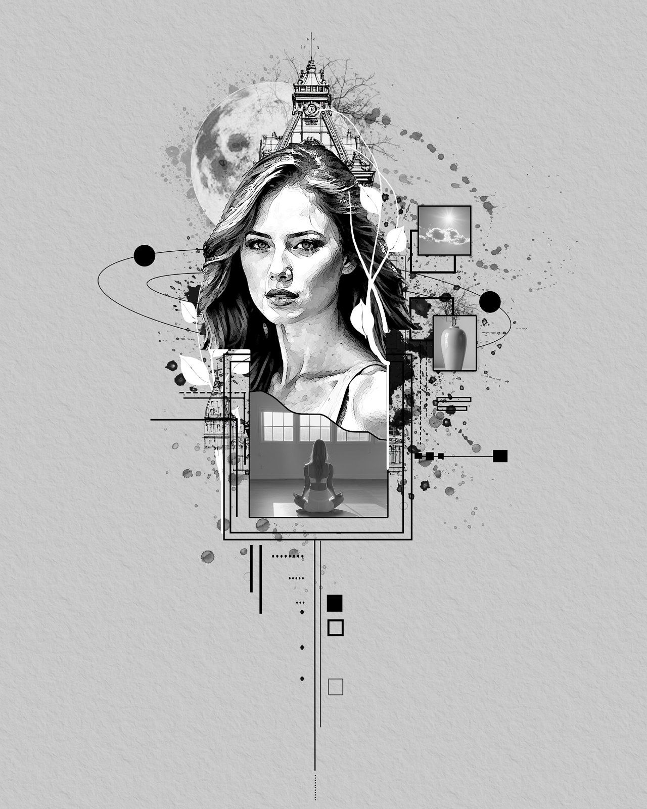 Artistic Watercolor Tattoo Art