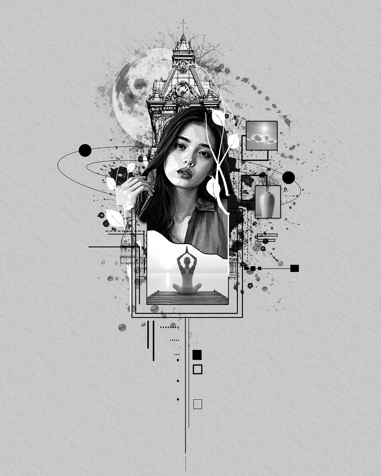 Artistic Watercolor Tattoo Art