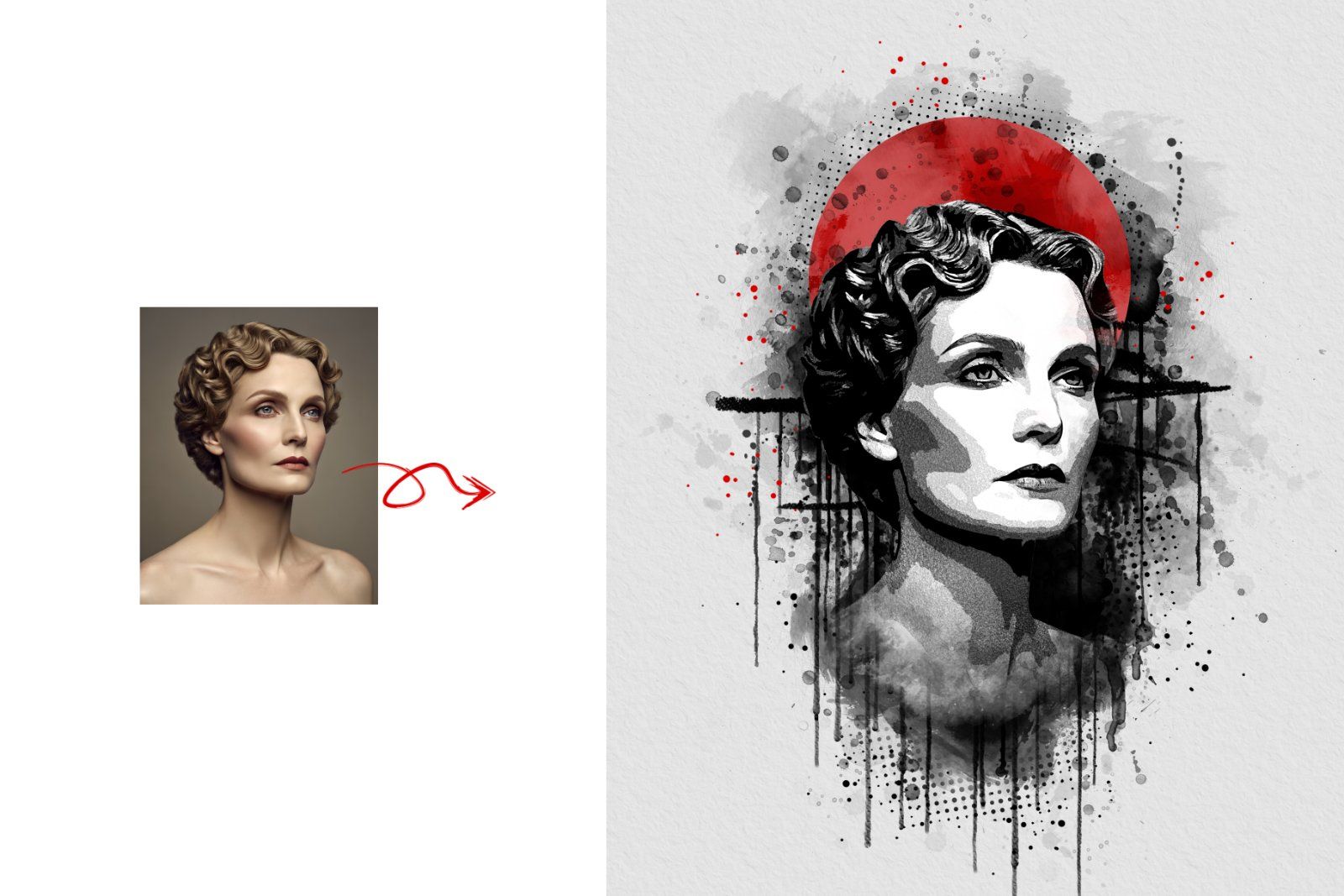 Special Tattoo Photo Effect Art