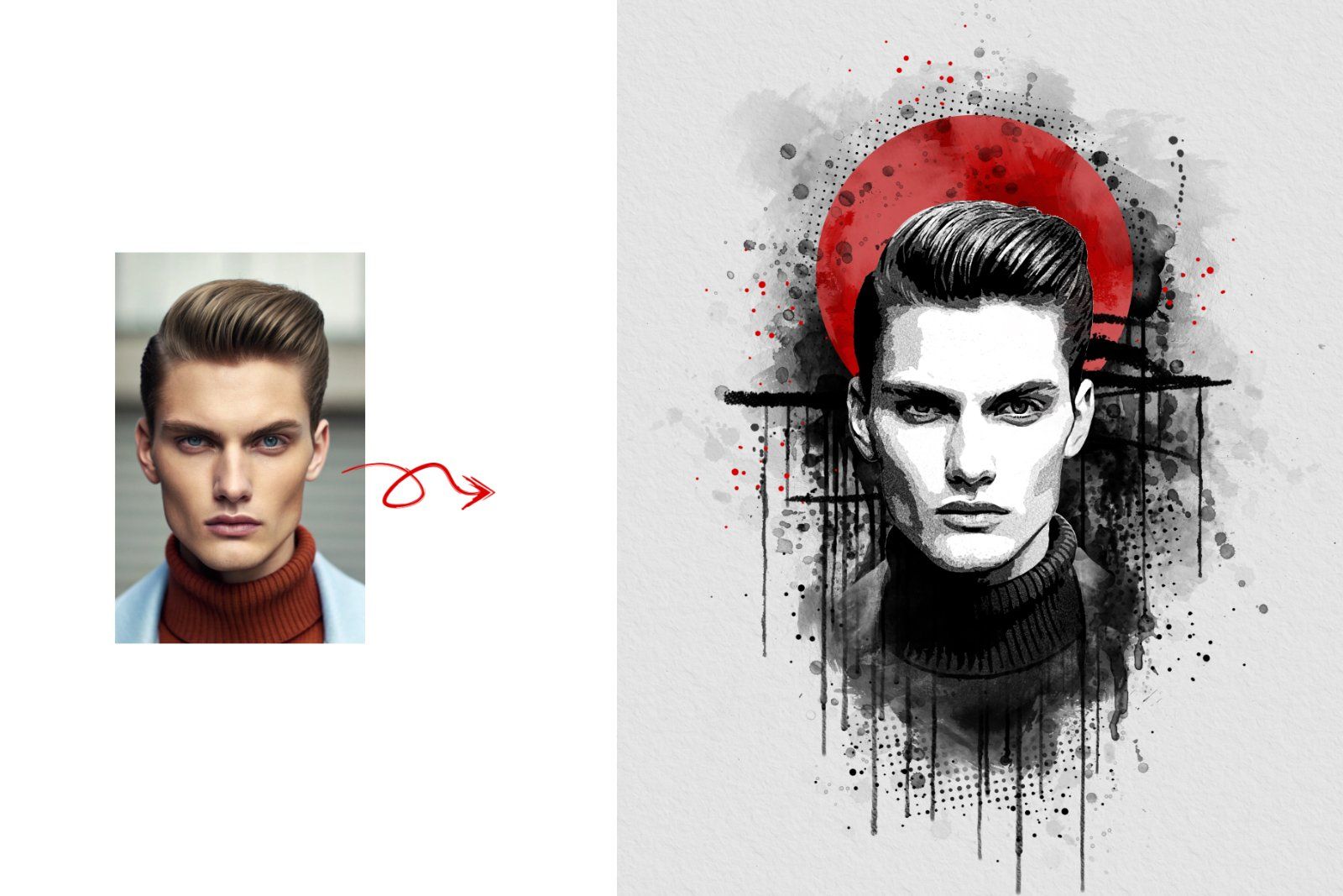 Special Tattoo Photo Effect Art