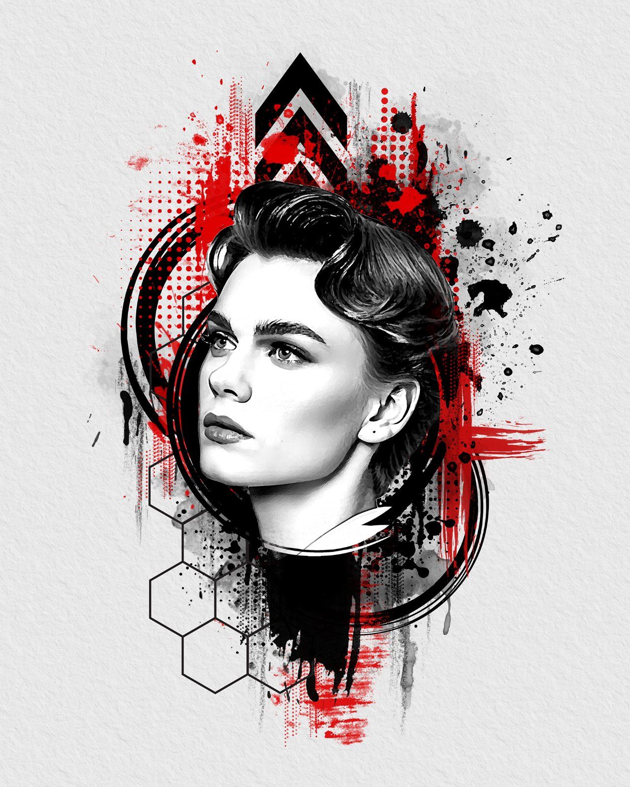 Special Tattoo Photo Effect Art