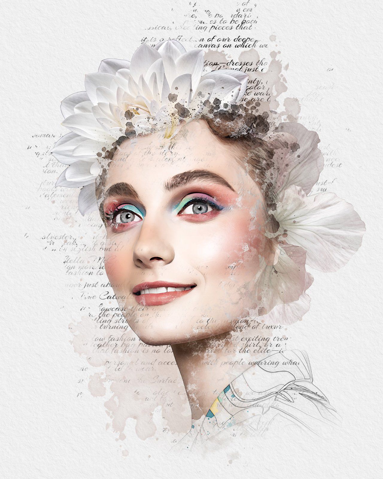 Manipulation Photo Art Template