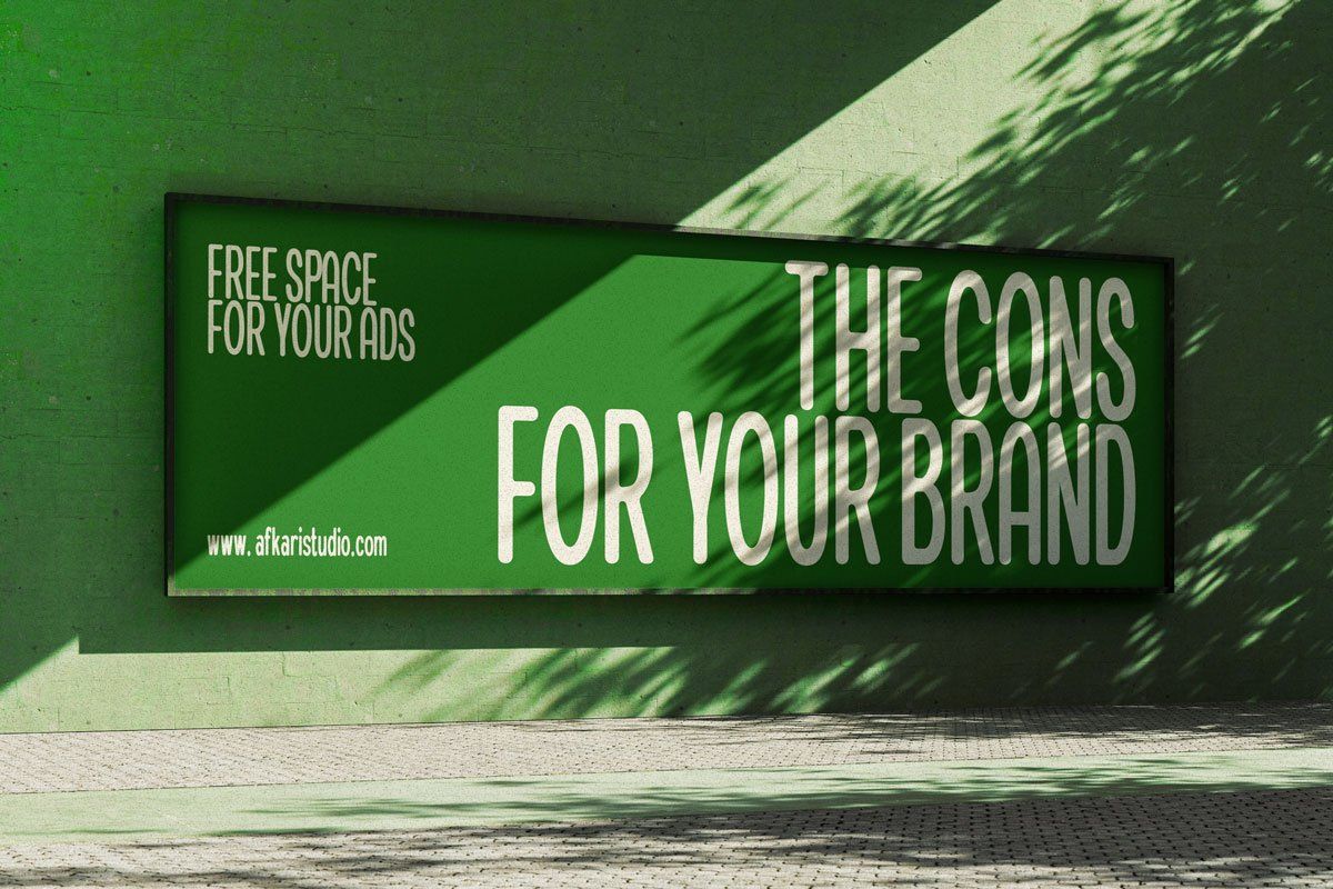 The Cons - Condensed Sans Serif Display Font