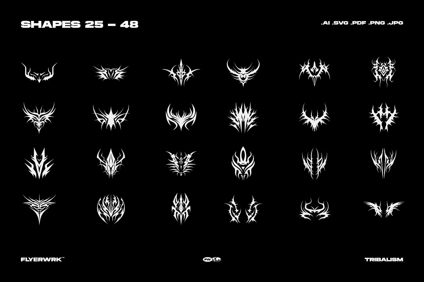 Tribalism - Vector Shapes