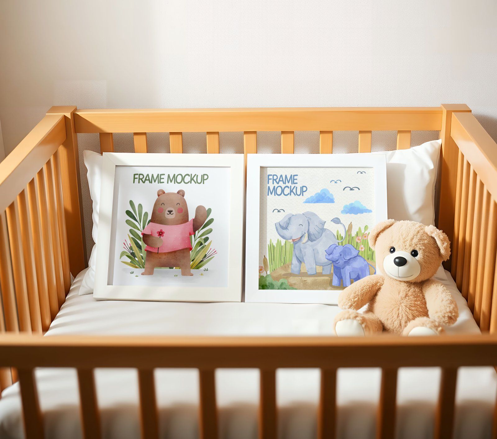 Premium Baby Frame Mockup Collection
