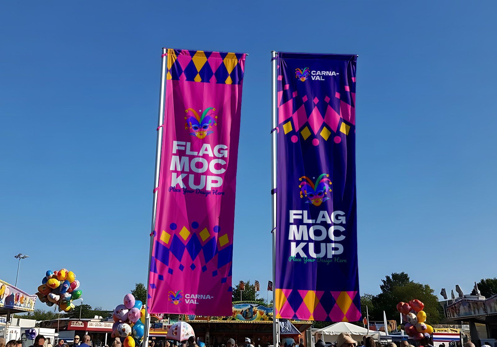 Premium Event Carnaval Mockup