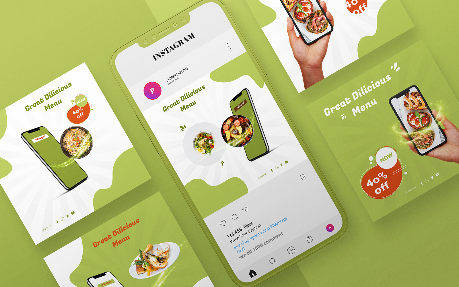 Restaurant And Food-Social Media Template-03-22