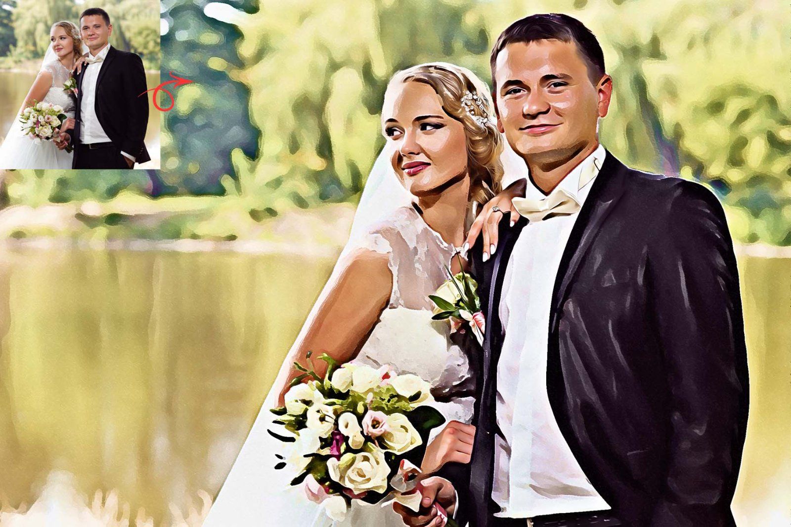 Vibrant Oil Paint Photoshop Action