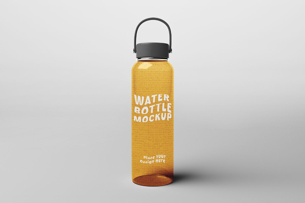 Water Bottle Mockup Set