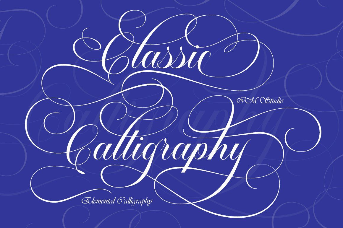 Elemental Calligraphy