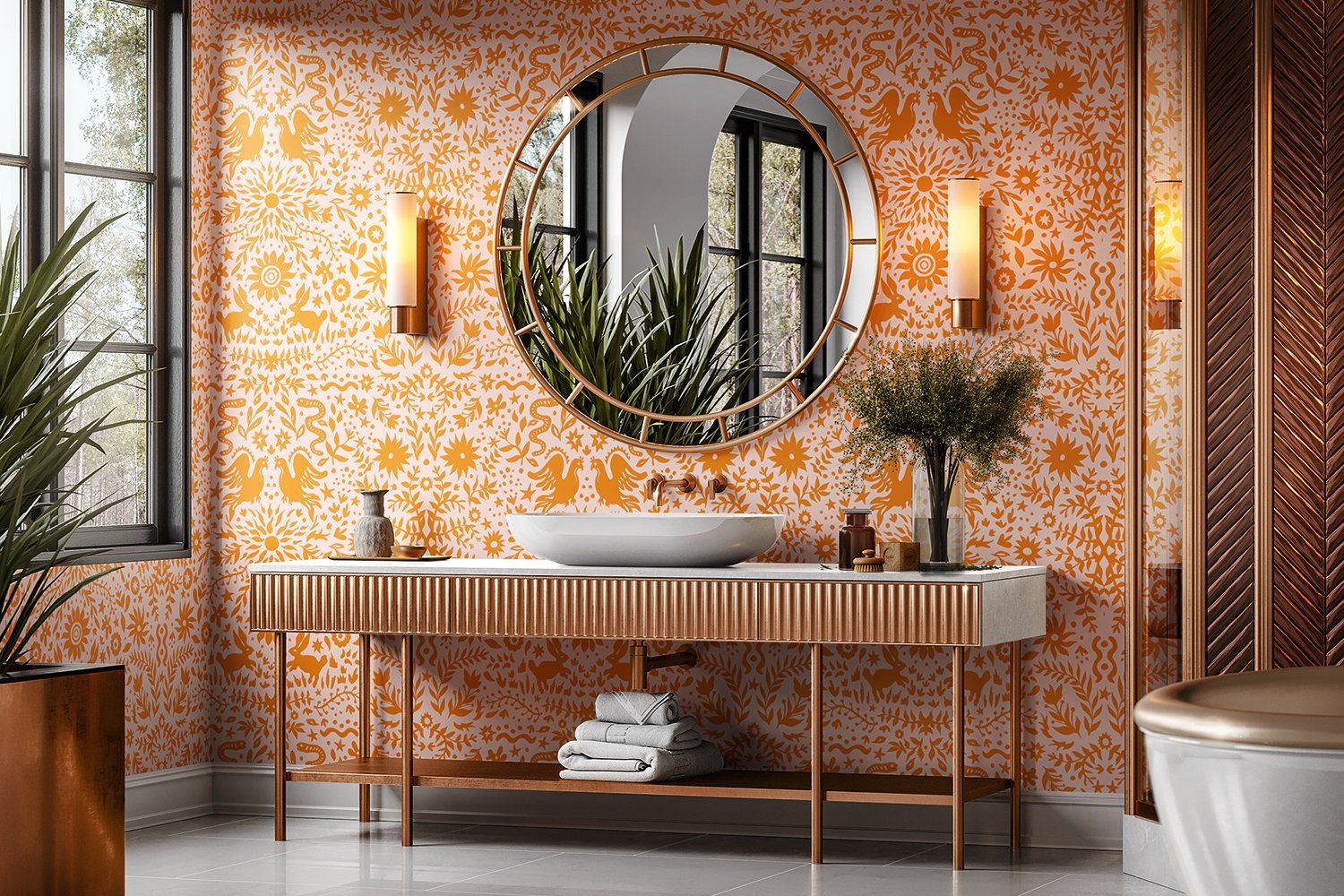 Mexican Vibes Seamless Pattern